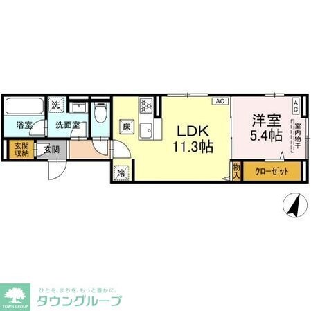 ディーグラースの物件間取画像